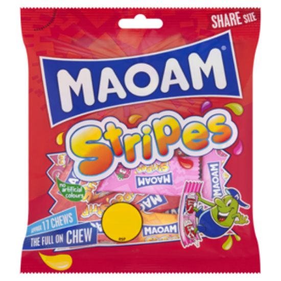 Picture of Haribo Maoam Stripes Bags PM €1.25 140g x30